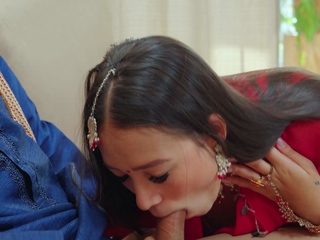 A young Indian guy is surprised by his slutty friend