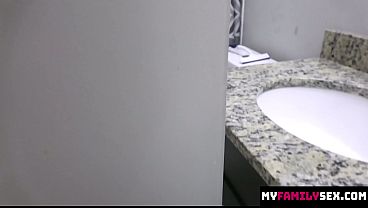 Pranking Stepbrother Blackmails His Stepsister Into Sucking His Cock And Fucking Him